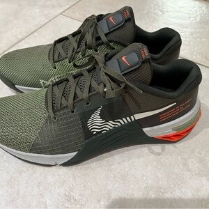 Nike Olive Green Metcon Training Shoes